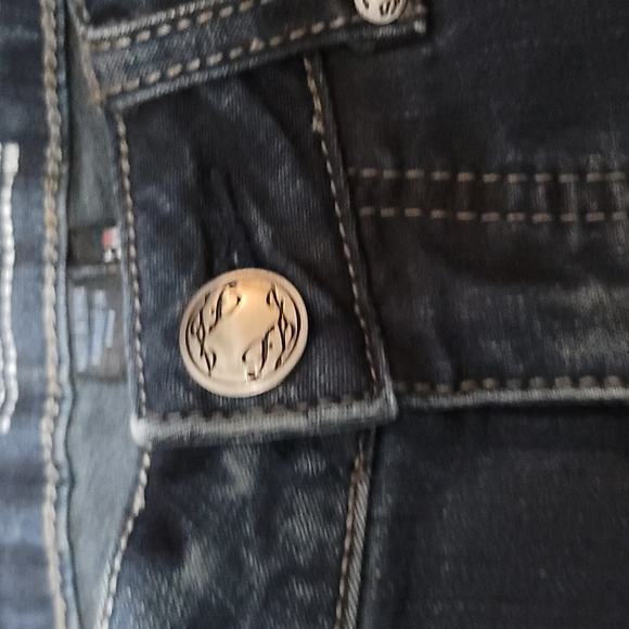 Gently Loved blue jeans woman size 10p made by French Dressing Jeans Olivia Edit - Picture 9 of 16